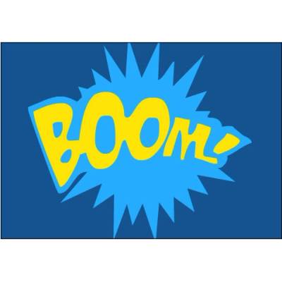 Plakát typ A4-A0 Boom!