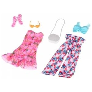 Jokomisiada Doll clothes set, holiday styling, dress, accessories ZA5707