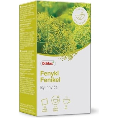 Dr.Max Fenykl bylinný čaj 20 x 1,5 g