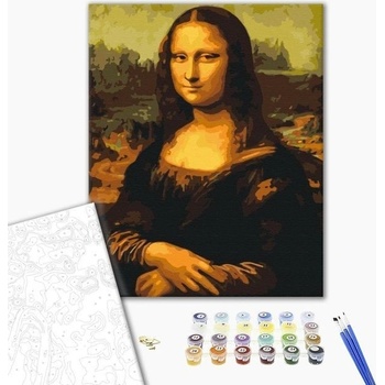 Vymalujsisam Maľovanie podľa čísiel Leonardo da Vinci Mona Lisa