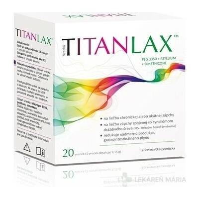 TITANLAX Prášok na prípravu perorálneho roztoku vrecká 15 g