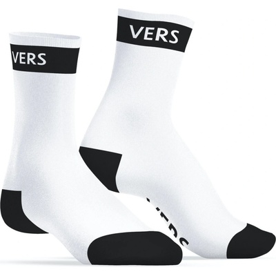 SneakXX VERS bavlnené ponožky biele