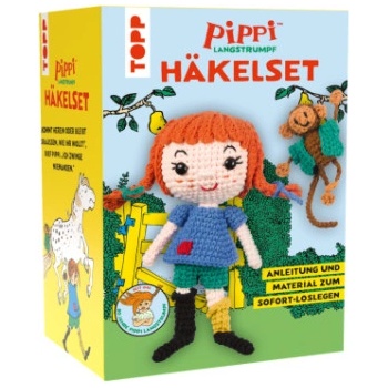 Frech Pippi Langstrumpf - Das offizielle Häkelset zum 80. Geburtstag | Jana Ganseforth