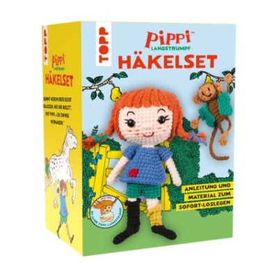 Frech Pippi Langstrumpf - Das offizielle Häkelset zum 80. Geburtstag | Jana Ganseforth