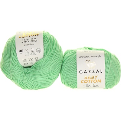 Gazzal Baby Cotton 3425 mentolová