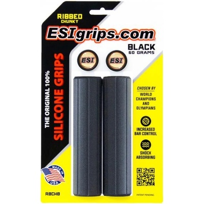 ESI Grips Ribbed Chunky – black