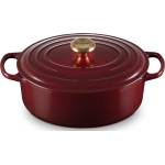 Le Creuset Тава за печене Signature овална 29 см бургундско-червена (21178299494441)