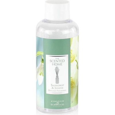 Ashleigh & Burwood Náhradní náplň do difuzéru The Scented Home Snowdrop & Jasmine Sněženky a jasmín 150 ml