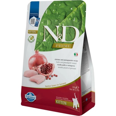 N&D Cat GF Kitten Chicken & Pomegranate 0,3 kg