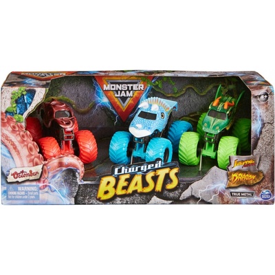 Spin Master Чарджър Beasts комплект от 3 автомобила 1: 64 (6065096)