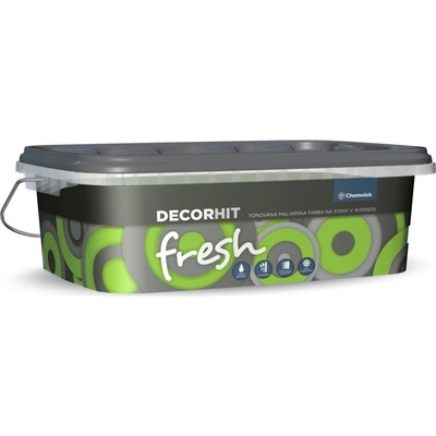 Decorhit FRESH barevná malířská barva omyvatelná 2,5 l Višeň