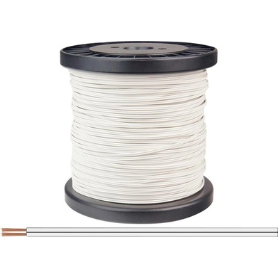 Donau Elektronik 218-55-100 2 x 0.14 mm² bílá 100 m