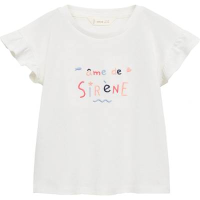 MANGO Тениска 'sirene' бежово, размер 80