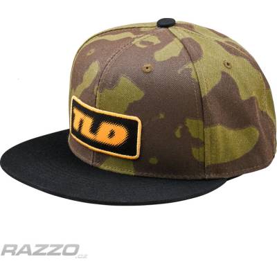TroyLeeDesigns Fade Out Flat Bill SnapBack Hat Olive Camo