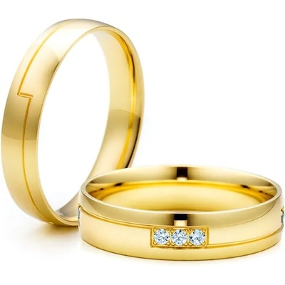 SAVICKI Сватбени халки: злато, кръгли. 4.5 мм