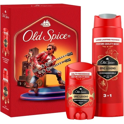 Old Spice Epic Legend tuhý dezodorant 50 ml + sprchový gél 250 ml