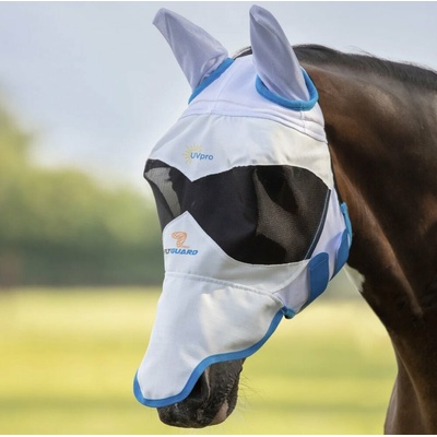 Shires Maska proti mouchám Sun Shade bílá