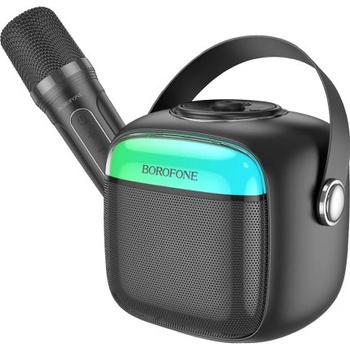 Borofone BP15 Bluetooth Karaoke mikrofón reproduktor čierny