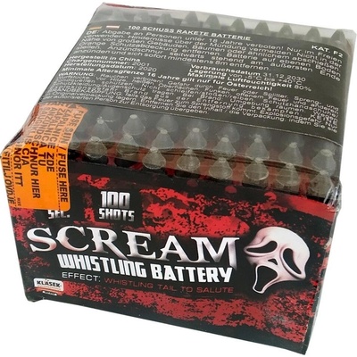 Klásek Pyrotechnika Kompakt 100 ran Raketomet Scream