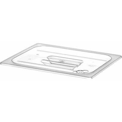 Viečko pre polykarbonátové nádoby GN 1/2, priehľadné, 26,5 x 32,5 cm 864128H