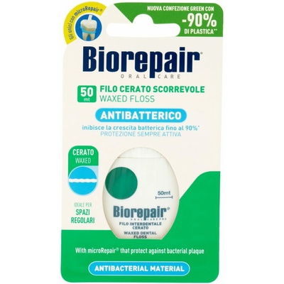 BioRepair voskovaná zubná niť 50 m