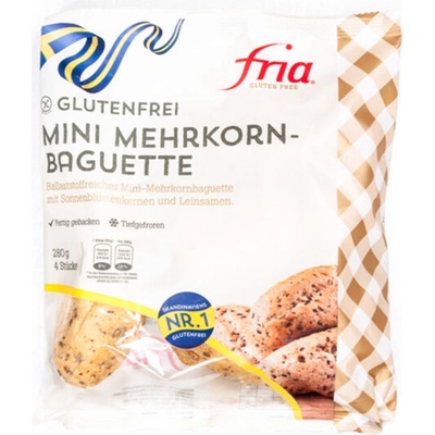 Fria Bagetky viaczrnné bezlepkové mrazené 4 x 70 g