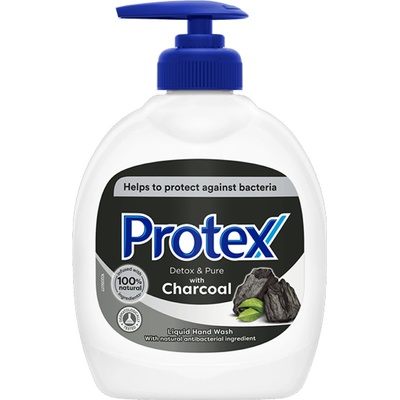 Protex Charcoal tekuté mýdlo s přirozenou antibakteriální ochranou 300 ml