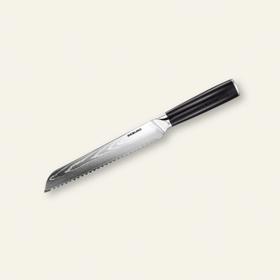 Seburo Nůž na pečivo SARADA Premium Damascus 195mm