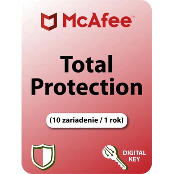 McAfee Total Protection - 10 lic. 12 mes.