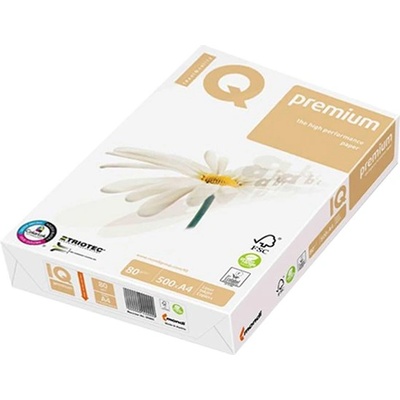 Mondi Копирна хартия IQ Premium Triotech A/4 80 g 500 листа/пакет
