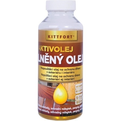 Lněný olej 1l Kittfort