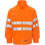 PAYPER light fluo 000344-0069 / Поларено блуза с 3m светлоотразителни ленти - оранжева s (000344006902001s)