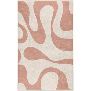 Mila Home Розов килим подходящ за пране 80x150 cm Strawberry Latte - Mila Home (HKG-MMN-Colorful-013-80x150)