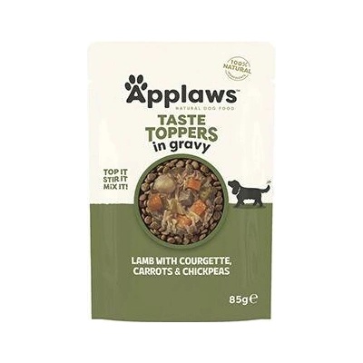 Applaws Dog Toppers Gravy jehněčí s cuketou 85 g