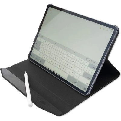 4smarts Flip Case DailyBiz - кожен калъф с магнитно захващане за iPad Pro 11 (2018) (черен)