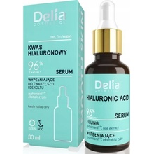 Delia Hyaluronic Acid sérum na tvár krk a dekolt 30 ml