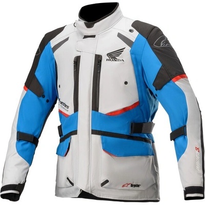 Alpinestar Andes Drystar Honda sivá/čierna/modrá/červená
