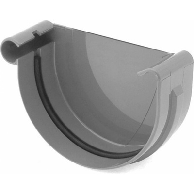 Covernit Plastové čelo žľabu l'avé PVC 75 mm antracit