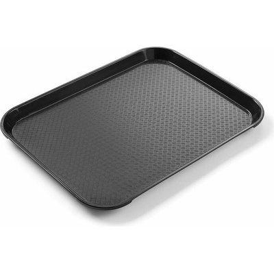 HENDI Polypropylénový podnos Fast Food small AmerBox Čierna 265x345x H 20mm