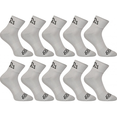 Styx 10PACK ponožky kotníkové 10HK1062 šedé