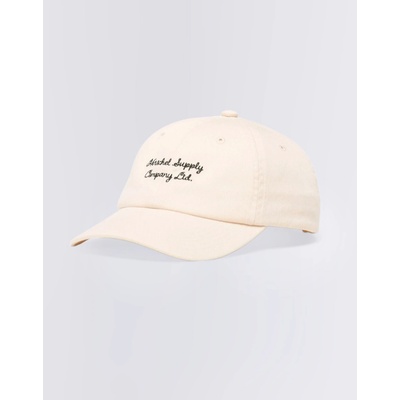 Herschel Supply Sylas Vintage Cotton Cap Vintage White