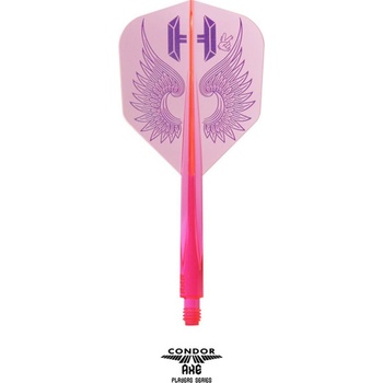 Condor AXE Flap Wings Neon ružové, Small letky a midi násadky