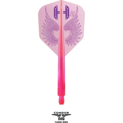 Condor AXE Flap Wings Neon ružové, Small letky a midi násadky