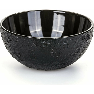 Seletti Miska Cosmic Diner Lunar černá19 cm