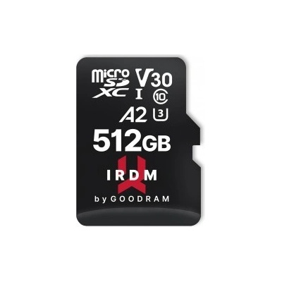 GOODRAM microSDXC Class 10 512GB IR-M2AA-5120R12