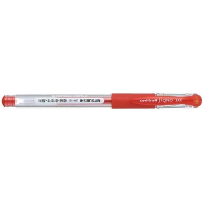 uni Гел писалка, 0, 25 мм, капачка, UNI "UM-151 Signo DX", червена 572859000 (572859000)