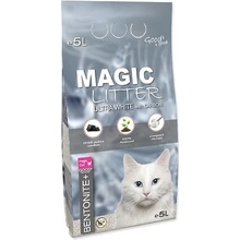 MAGIC LITTER Mačkolit Bentonite Ultra White with Carbon 5 l