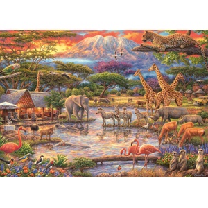 Schmidt Spiele - Puzzle Paradise on Kilimanjaro - 500 piese