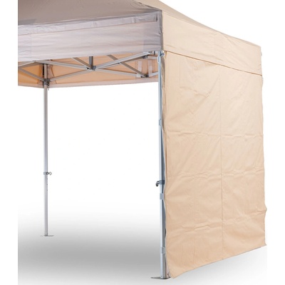 TENTino BOČNÍ PLACHTA 300 gsm- 4 m na 4x4 m /4x6.4 m /4x8 m 3A - BÉŽOVÁ – Zboží Dáma