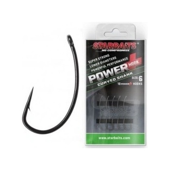 Starbaits Power+ Curved Shank vel.8 10ks